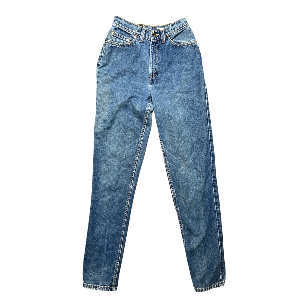 VTG 90s Levi 512 Denim Jeans 7 Junior 25x32 Blue Faded‎ Medium Wash
